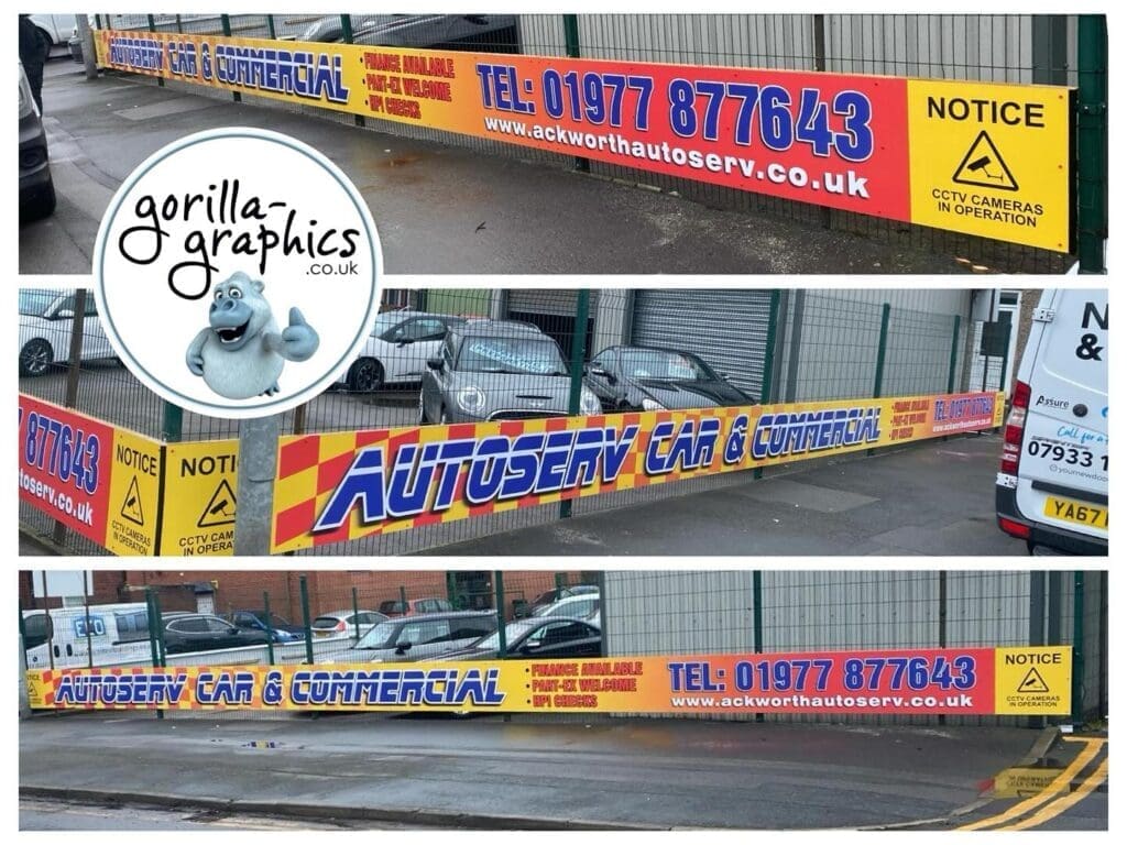 Autoserv car & commercial banner
